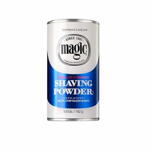 shaving powder blue